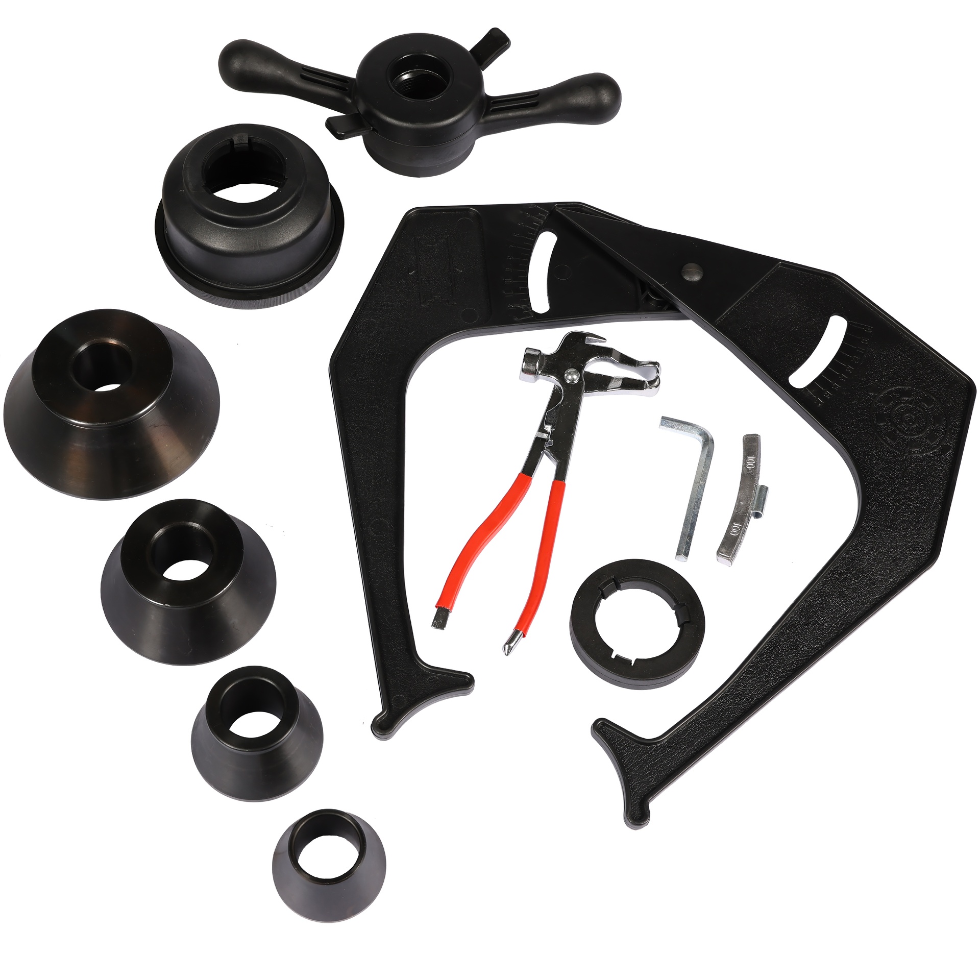 Pack Performance : Démonte-pneu Automatique 380v 24″ double Vitesse + Equilibreuse de roues avec laser 24" automatique ZH827A - FABBRI – Image 10