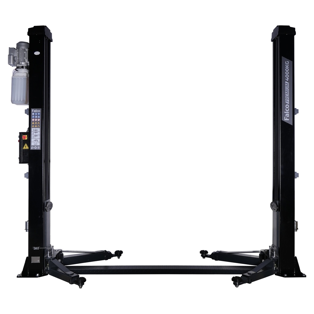 Pont élévateur 2 colonnes 4000 kg 230V ou 380v avec déverrouillage automatique Premium FALCO VL35F230