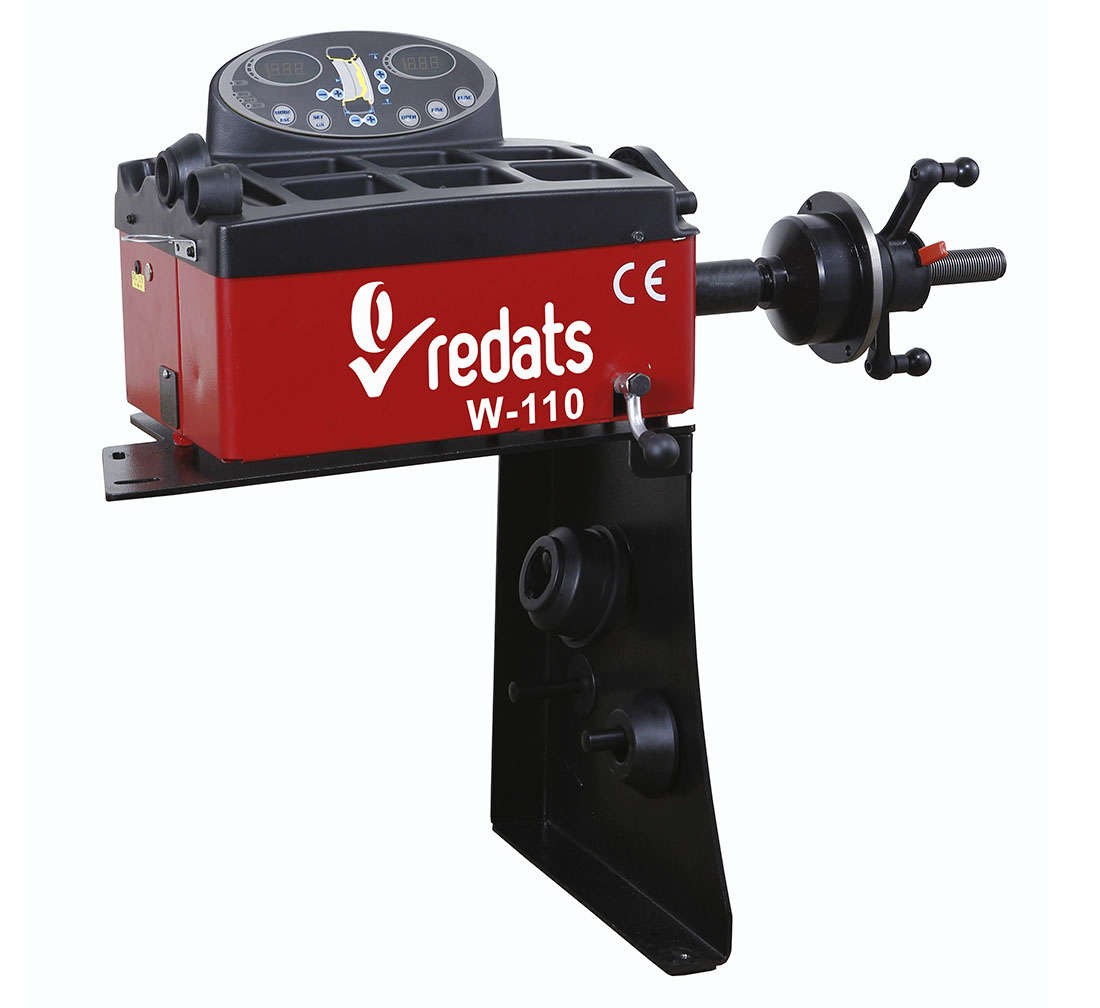 Equilibreuse semi-automatique à entraînement manuel pour 230V ou 12V - REDATS W-110 – Image 5