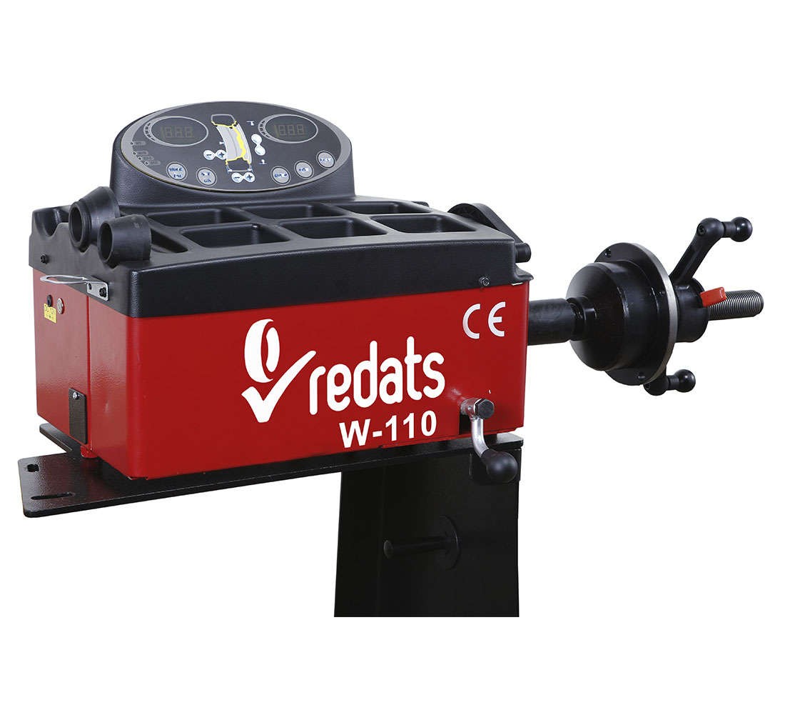 Equilibreuse semi-automatique à entraînement manuel pour 230V ou 12V - REDATS W-110 – Image 6