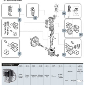 Compresseur à piston NUAIR - 5,5 CV - 270 L - 400 V – Image 6