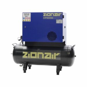 Compresseur amorti 1,5kW - 230V - 10 bar -  réservoir 100L