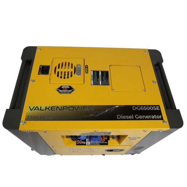 Groupe électrogène diesel silencieux 230V 6kVA – Image 3