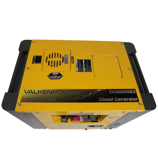 Groupe électrogène diesel silencieux 230V/400V 6kVA – Image 6