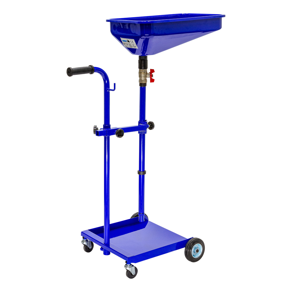 Chariot de récupération d'huile pour fûts