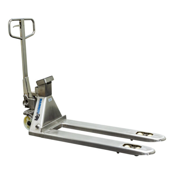 Transpalette avec balance en acier inoxydable 2500 kg 115 cm