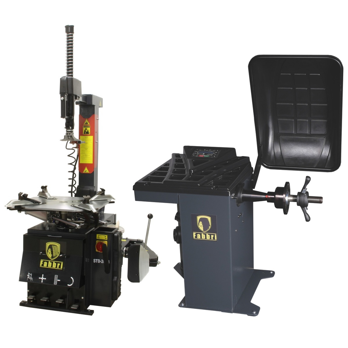 Pack Performance : Démonte-pneu Automatique 24″ double Vitesse + Equilibreuse de roues à lancement automatique BL231B