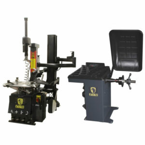Pack Performance Plus: Démonte-pneu Automatique 24″ double Vitesse avec bras d'assistance 3D + Equilibreuse de roues à lancement automatique BL231B