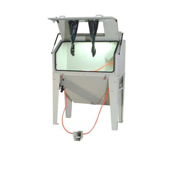 Cabine de sablage 420L avec porte avant – Image 6