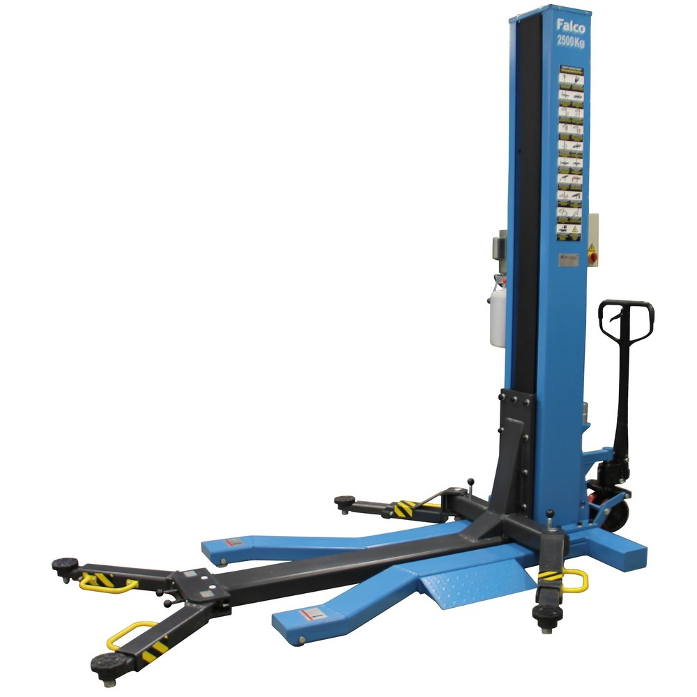 Pont élévateur mobile à une colonne - 2500kg - VL25F1