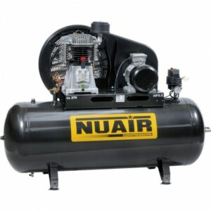 Compresseur NUAIR à piston - 5,5 CV - 270 litres -  Cylindre fonte - 380v -  GARANTIE 2 ANS