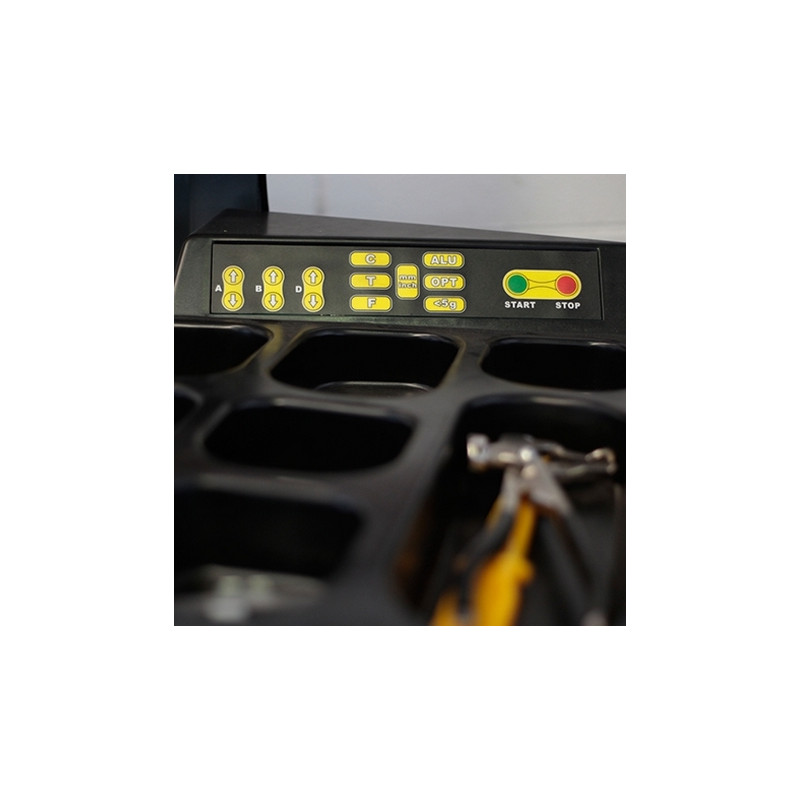 ÉQUILIBREUSE PROFESSIONNELLE AUTOMATIQUE POUR ROUES DE 12”- 24”- Königstein KN233 – Image 5