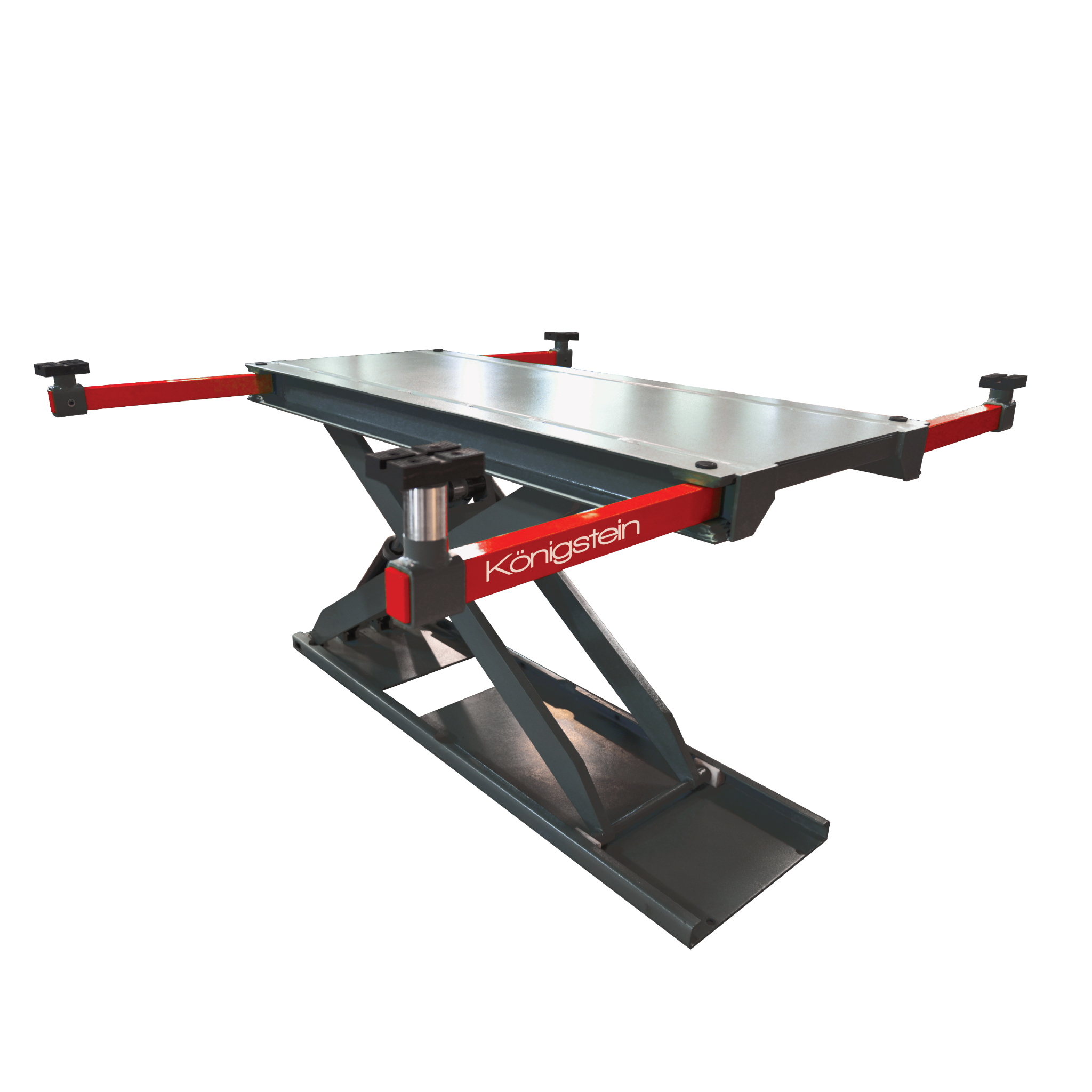 PONT ELEVATEUR CISEAUX POUR CABINE DE PEINTURE ET ZONE DE PRÉPARATION - Königstein KN3630CP