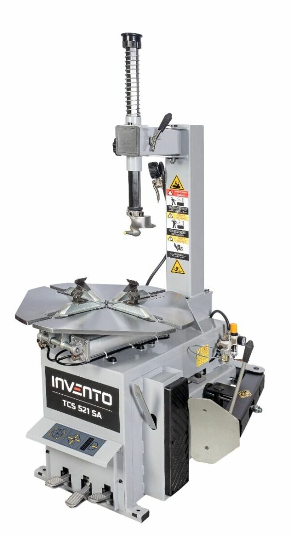 Pack Invento Classic : Démonte-pneu 21″ + Equilibreuse 24″ avec point Laser – Image 2