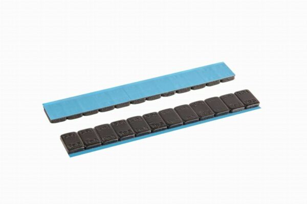 Masses de roue adhésives NOIRES - 12x5g - 6kg