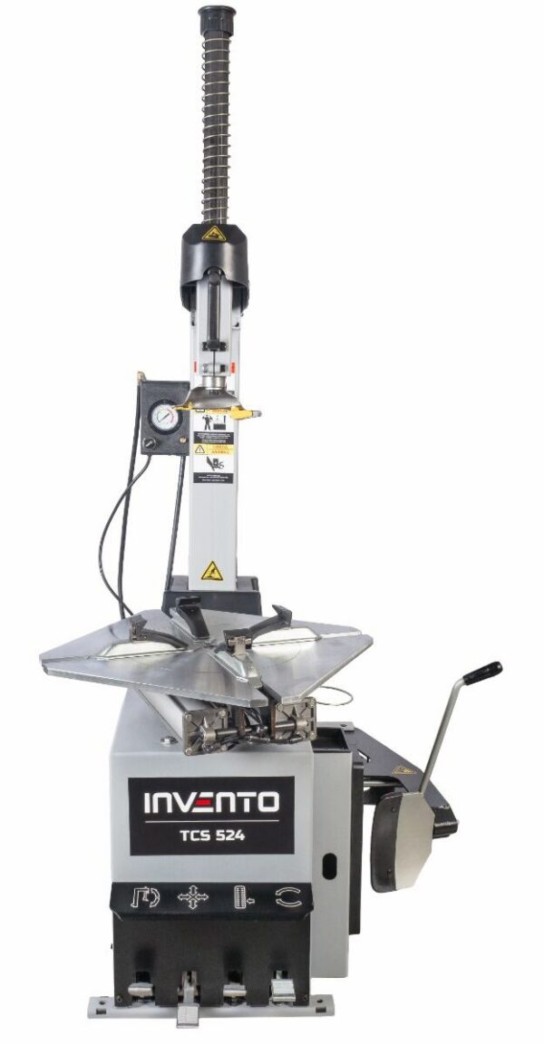 Démonte-pneu avec colonne basculante 26" Double vitesse 380v - INVENTO TCS 524 – Image 8