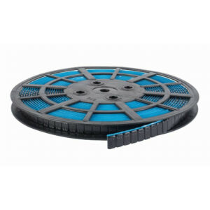 Rouleau de masses adhésives en acier NOIRES - 5g - 6kg -1200pièces
