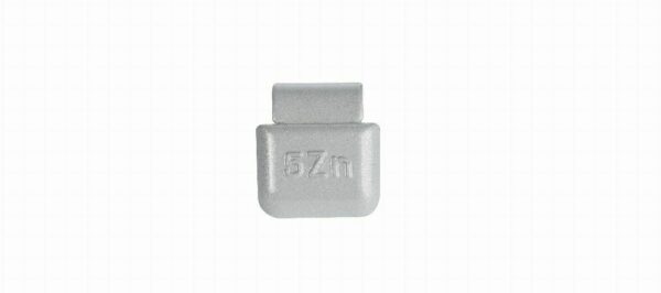 Masses à taper 5g zingués pour jante en aluminium – Image 3
