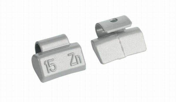 Masses à taper 15g zingués pour jante en aluminium – Image 6