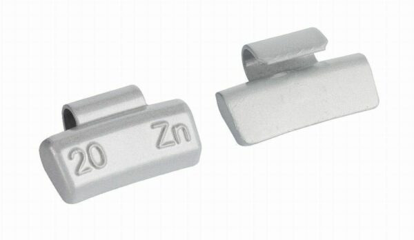 Masses à taper 20g zingués pour jante en aluminium – Image 4