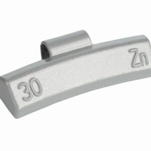 Masses à taper 30g zingués pour jante en aluminium
