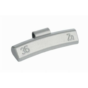 Masses à taper 35g zingués pour jante en aluminium