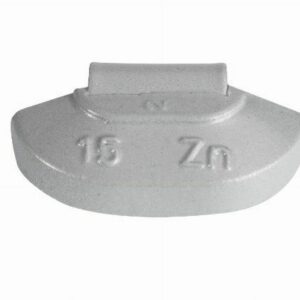 Masses à taper 15g zingués pour jante en acier