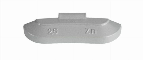 Masses à taper 25g zingués pour jante en acier – Image 3