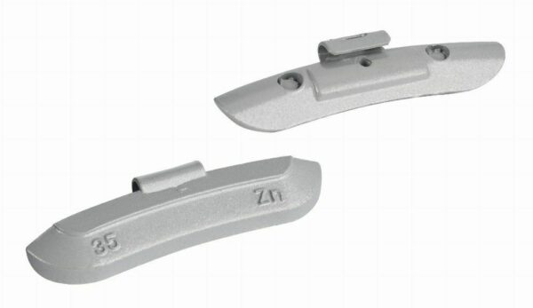 Masses à taper 35g zingués pour jante en acier – Image 4