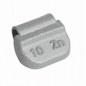 Masses à taper 10g zingués pour jante en acier
