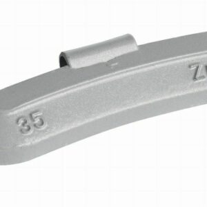 Masses à taper 35g zingués pour jante en acier