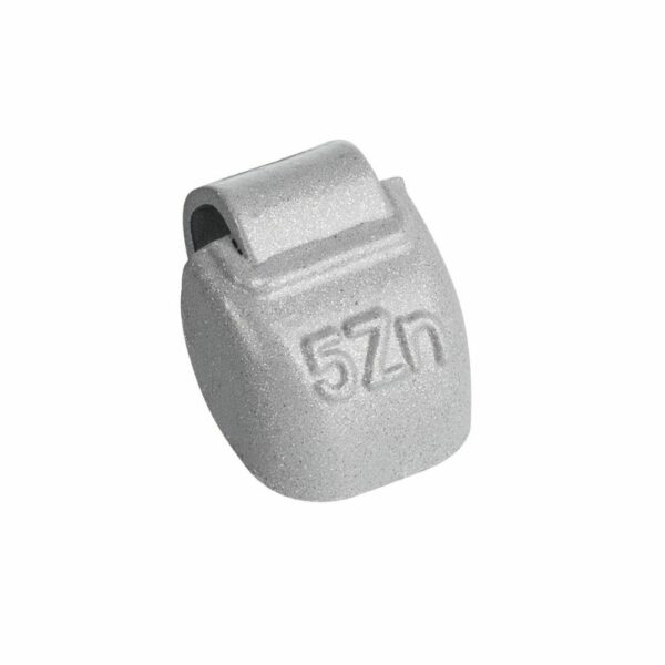 Masses à taper 5g zingués pour jante en acier – Image 3