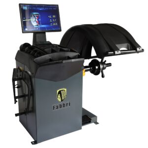 Equilibreuse automatique avec pointeur Laser, mesure sonar et écran LCD – Fabbri ZH827X