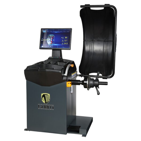 Equilibreuse automatique avec pointeur Laser, mesure sonar et écran LCD – Fabbri ZH827X – Image 2