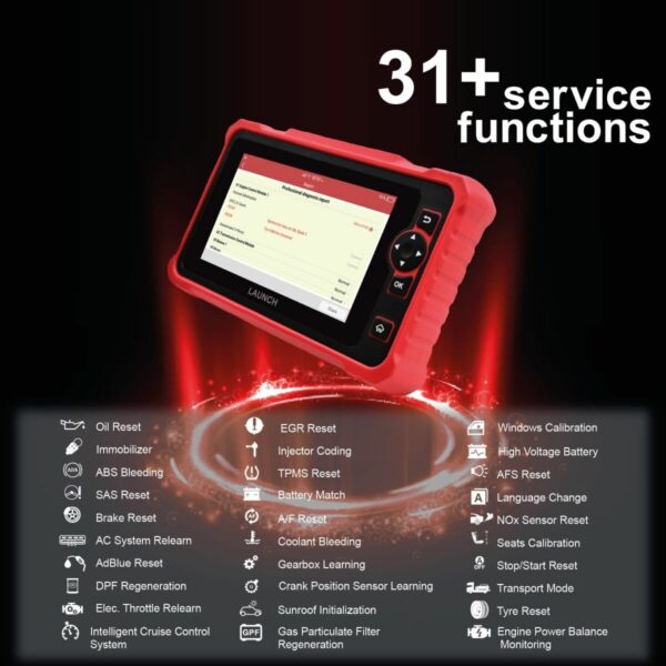Appareil de diagnostic LAUNCH CRP 359 31 fonctions-  mise à jour 2 ans – Image 2