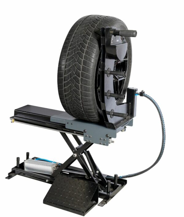 Élévateur de roue pour équilibreuses INVENTO CS85, capacité de levage 85 kg, lève-roue – Image 3