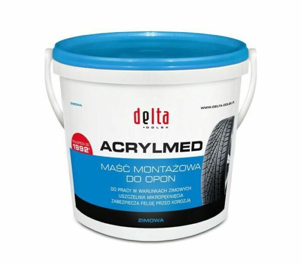 Pâte de montage hivernale pour pneus ACRYLMED (Blue Delta) -  4 kg – Image 2