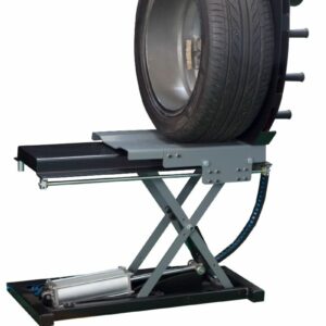 Élévateur de roue pour équilibreuses INVENTO CS85, capacité de levage 85 kg, lève-roue
