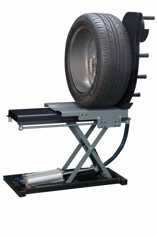 Élévateur de roue pour équilibreuses INVENTO CS85, capacité de levage 85 kg, lève-roue – Image 8