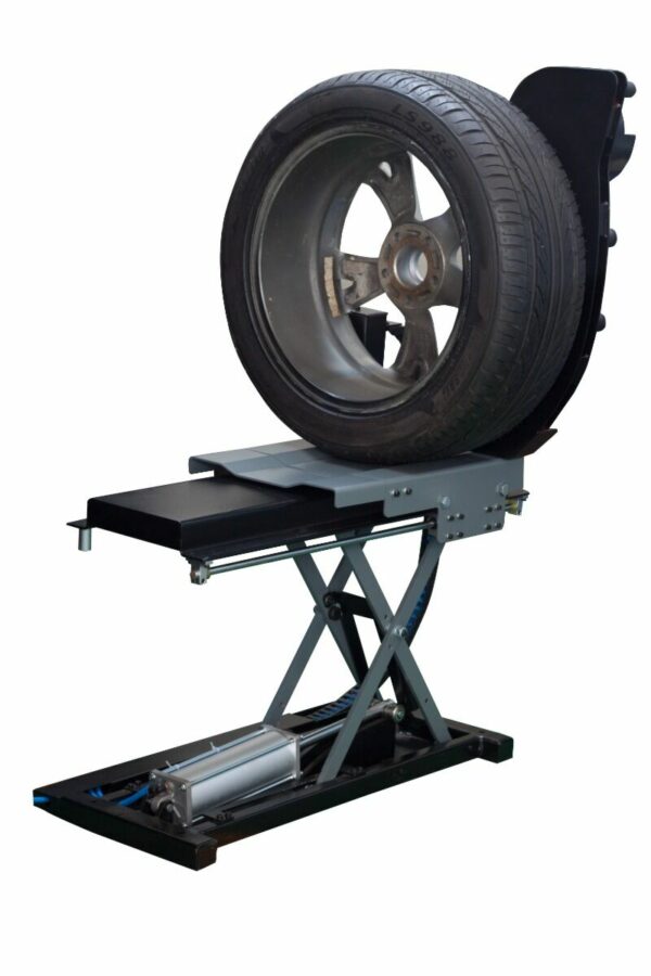 Élévateur de roue pour équilibreuses INVENTO CS85, capacité de levage 85 kg, lève-roue – Image 9