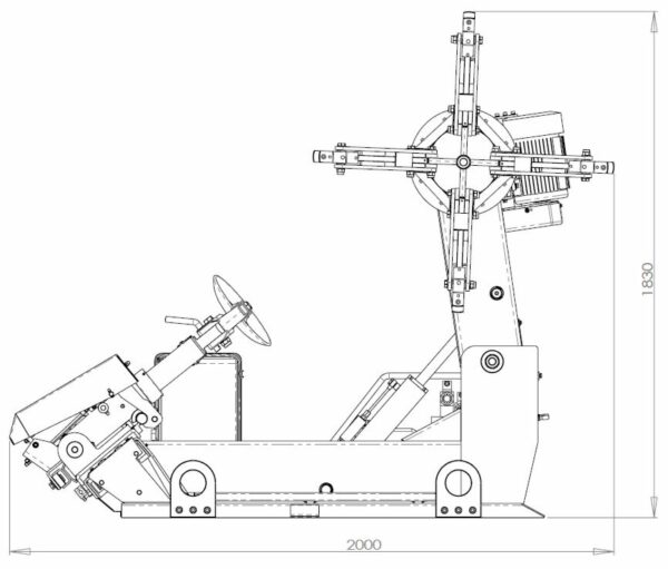 Démonte-pneus 14”–56” pour camions, véhicules agricoles et engins de chantiers – Image 4