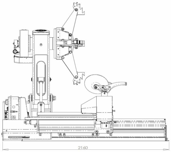 Démonte-pneus 14”–56” pour camions, véhicules agricoles et engins de chantiers – Image 5