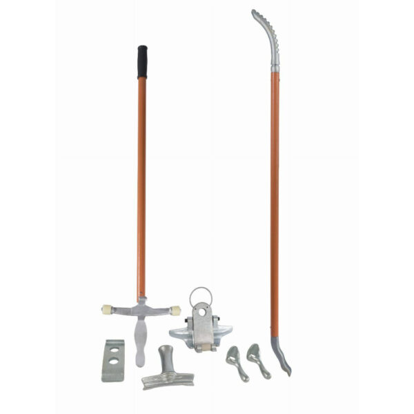Démonte-pneus manuel pour pneus de camion tubeless INVENTO set + sac avec accessoires