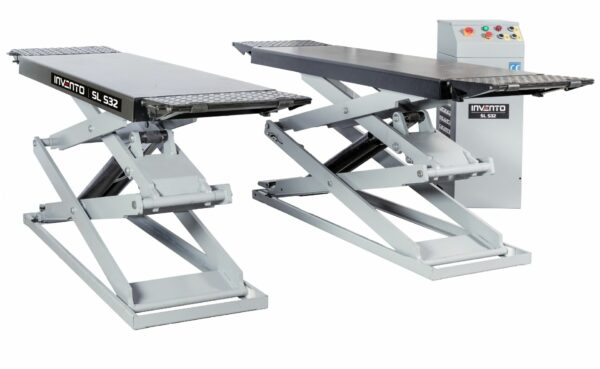 Pont élévateur double ciseaux - 3T - 1m90 - 380v - INVENTO SL S32 – Image 3