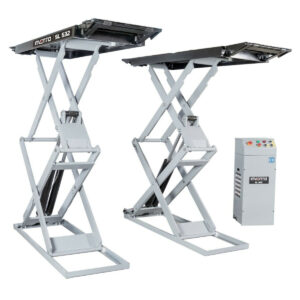 Pont élévateur double ciseaux - 3T - 1m90 - 380v - INVENTO SL S32