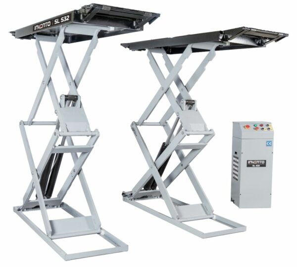 Pont élévateur double ciseaux - 3T - 1m90 - 380v - INVENTO SL S32 – Image 4