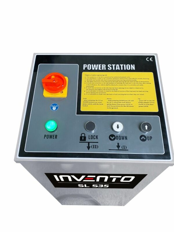 Pont élévateur ciseaux 3,5T - 1m - 230v ou 380v – INVENTO SL S35 – Image 8