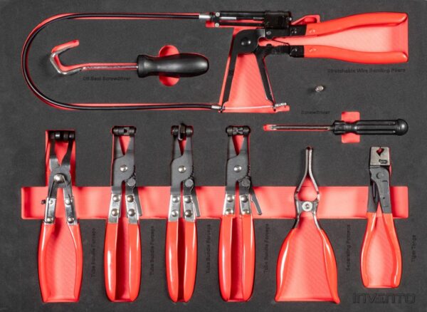 Servante d'atelier Invento TRUCK 220 outils, 8 tiroirs – Image 15
