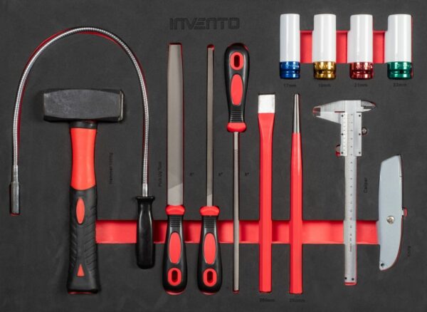 Servante d'atelier Invento TRUCK 220 outils, 8 tiroirs – Image 18