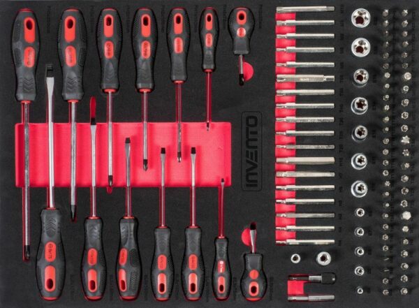 Servante d'atelier Invento 220 pièces, 6 tiroirs – Image 5